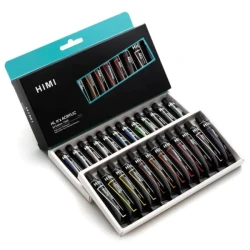 Miya Himi Acrylic Paint Tube Set, 12ml/24colors