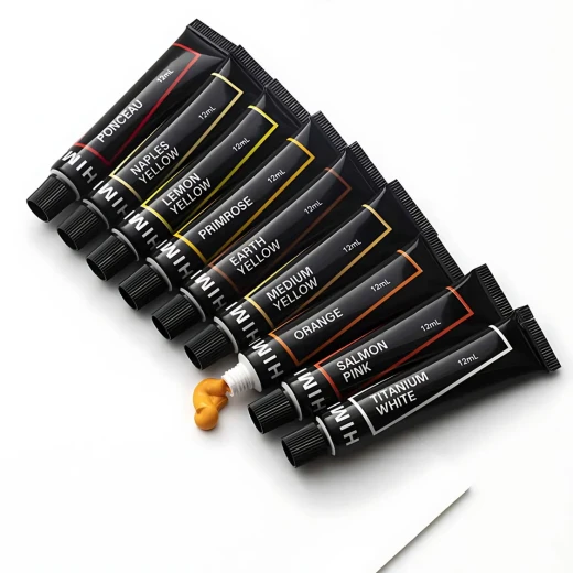 Miya Himi Acrylic Paint Tube Set, 12ml/36colors - Miya - Image 5