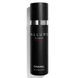 Chanel Allure Homme Sport All Over Spray: 100ml Invigorating Woody Fragrance for Men with Aquatic Notes and Japanese Green Citrus Extract