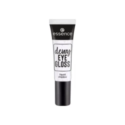 Essence Dewy Eye Gloss 01 Crystal Clear Liquid Shadow for Radiant Eyes and Cheeks Makeup