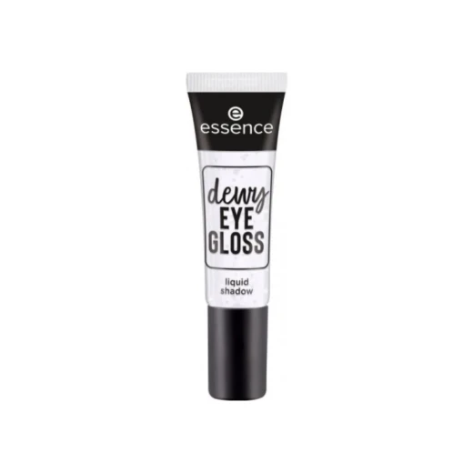 Essence Dewy Eye Gloss 01 Crystal Clear Liquid Shadow for Radiant Eyes and Cheeks Makeup