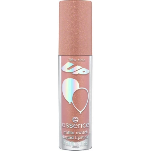 أحمر شفاه سائل Essence Glitter Switch 02 يدوم طويلاً مكياج لامع للشفاه أحمر شفاه سائل Essence Glitter Switch 02 يدوم طويلاً مكياج لامع للشفاه