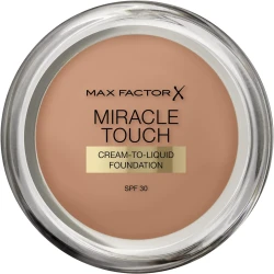Max Factor Miracle Touch Complete Coverage Hydrating Foundation SPF 30 for All Skin Types Makeup