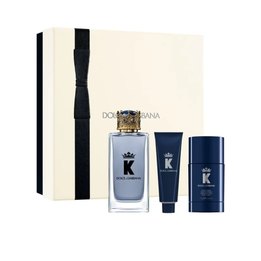 مجموعة هدايا دولتشي آند غابانا K EDT للرجال 100 مل - خشبي عطري مجموعة هدايا دولتشي آند غابانا K EDT للرجال 100 مل - خشبي عطري