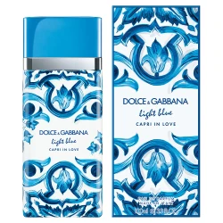 Dolce & Gabbana Light Blue Capri in Love Eau de Parfum 100ml Floral Fruity Fragrance for Women