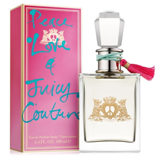 Juicy Couture Peace Love Juicy Couture Perfume 100ml Floral Fruity Fragrance for Women Daytime Wear Juicy Couture Peace Love Juicy Couture Perfume 100ml Floral Fruity Fragrance for Women Daytime Wear