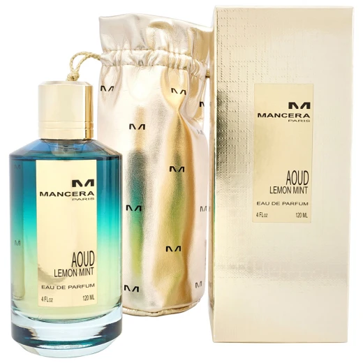 Mancera Aoud Lemon Mint Eau de Parfum 120ml Unisex Fragrance Fresh Citrus Woody Scent Mancera Aoud Lemon Mint Eau de Parfum 120ml Unisex Fragrance Fresh Citrus Woody Scent