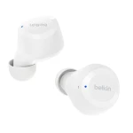 Belkin SoundForm Bolt True Wireless Earbuds, Wireless earphones with up to 28H of battery life and Mono Mode, IPX4 sweat and water resistance, Bluetooth headphones with mic for iPhone, Galaxy and more - Belkin