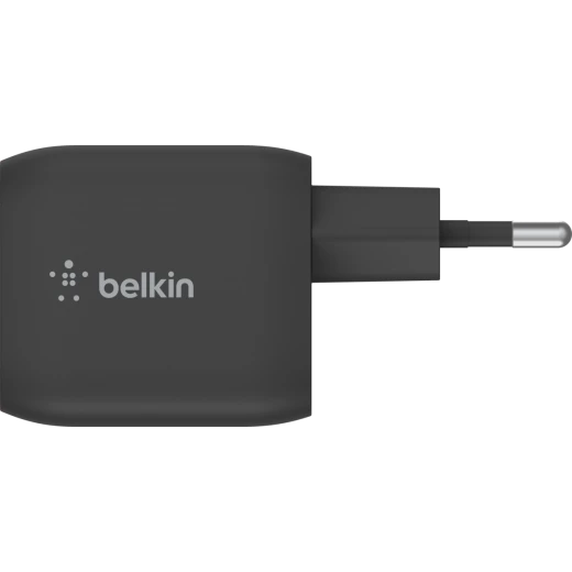 شاحن بلكين 45 واط مزدوج بمنفذي USB-C وتقنية GaN وPPS، يوفر 45 واط أو 25+20 واط عند استخدام المنفذين معًا - بيلكين - Image 5