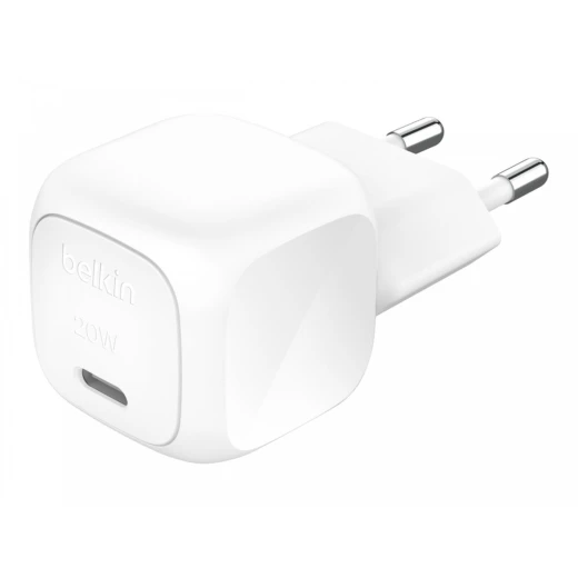 شاحن بيلكين USB-C بقوة 20 واط - شحن سريع لأجهزة iPhone و Samsung شاحن بيلكين USB-C بقوة 20 واط - شحن سريع لأجهزة iPhone و Samsung