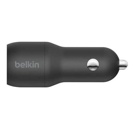 شاحن سيارة بيلكن Dual USB-A (24W) - شحن سريع للهواتف والأجهزة - بيلكين - Image 4