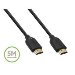 Belkin High-Speed HDMI Cable with Ethernet 4K/Ultra HD Compatible, Full 1080p support, 5m