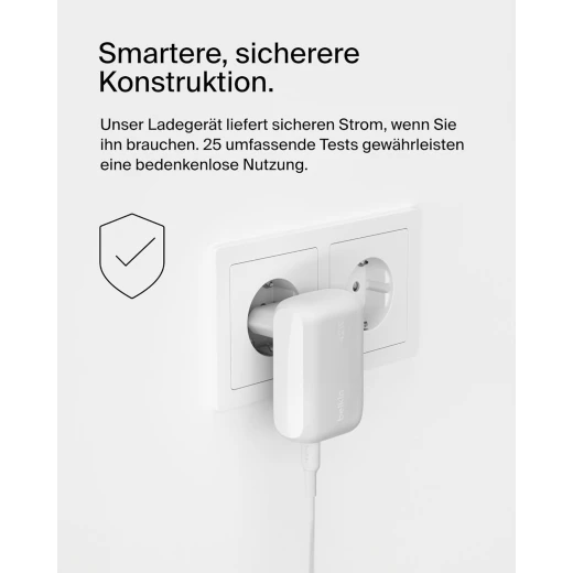 شاحن حائط Belkin BoostCharge 42W بمنفذين - شحن سريع - بيلكين - Image 2