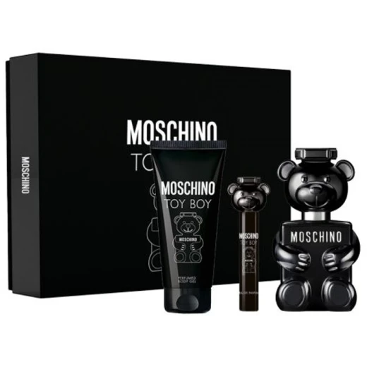 Moschino Toy Boy Men's 3-Piece Gift Set - Eau de Parfum & Body Gel