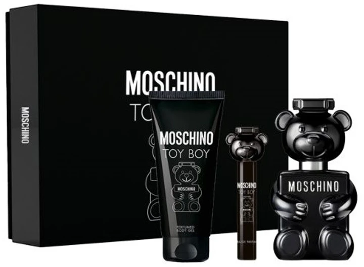 Moschino Toy Boy Men's 3-Piece Gift Set - Eau de Parfum & Body Gel - Moschino