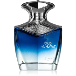 Sapil Oud Al Hayat Eau de Parfum for Men 100ml: Oriental Oud Fragrance with Warm Spices | Long Lasting Perfume