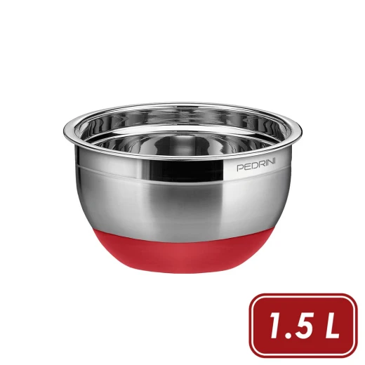 وعاء خلط ستانلس ستيل بيدريني 16 سم قطر 1.5 لتر للمطبخ - بيدريني - Image 2