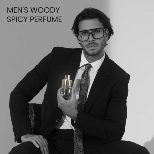 Sapil Dapper Eau de Parfum for Men 100ml Dubai Perfume: Woody, Spicy, Amber & Citrus Fragrance - Sapil - Image 2