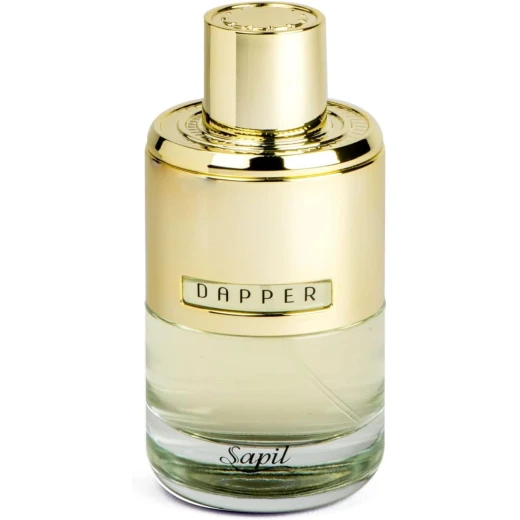Sapil Dapper Eau de Parfum for Men 100ml Dubai Perfume: Woody, Spicy, Amber & Citrus Fragrance Sapil Dapper Eau de Parfum for Men 100ml Dubai Perfume: Woody, Spicy, Amber & Citrus Fragrance