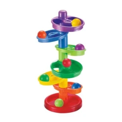 Infunbebe Roll Drop Ball Tower Toy for Babies 12+ Months