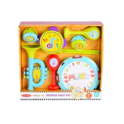 Infunbebe Musical Band Set (9 Piece) - Kids' Musical Instruments
