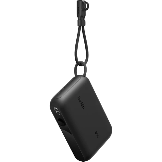 بنك طاقة Belkin 10,000mAh USB-C مع منفذين وشاشة رقمية - شحن سريع لأجهزة iPhone و Samsung بنك طاقة Belkin 10,000mAh USB-C مع منفذين وشاشة رقمية - شحن سريع لأجهزة iPhone و Samsung