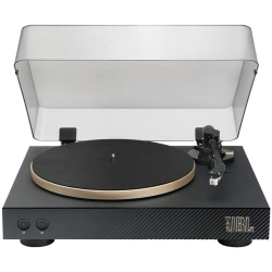 جهاز تشغيل الأسطوانات JBL Spinner BT: بلوتوث، طبق ألومنيوم، ومغناطيس متحرك