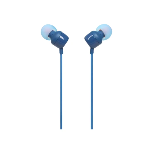 سماعات أذن JBL Tune 110 - أزرق - صوت جهير نقي وسلكي - جي بي ال - Image 4