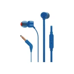 سماعات أذن JBL Tune 110 - أزرق - صوت جهير نقي وسلكي - جي بي ال