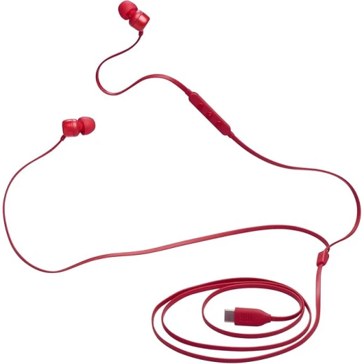 سماعات أذن سلكية JBL Tune 310C USB-C - أحمر - صوت عالي الدقة سماعات أذن سلكية JBL Tune 310C USB-C - أحمر - صوت عالي الدقة