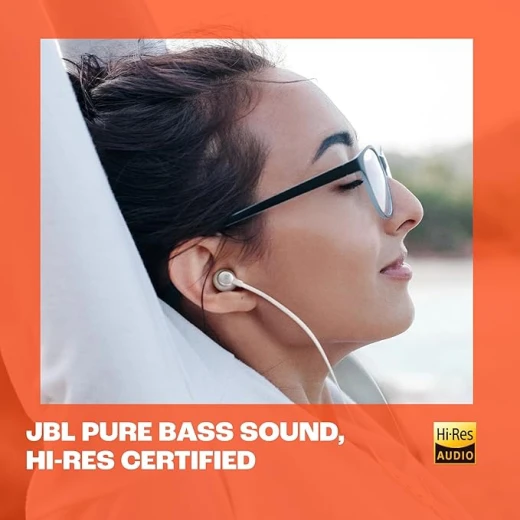 سماعات أذن سلكية JBL Tune 305C USB-C - أزرق | صوت عالي الدقة - جي بي ال - Image 3