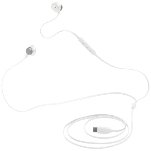 سماعات أذن سلكية JBL Tune 305C بيضاء مع USB-C - جي بي ال - Image 5