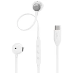 سماعات أذن سلكية JBL Tune 305C بيضاء مع USB-C - جي بي ال