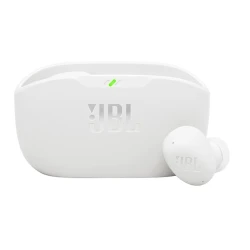 JBL Wave Buds 2 Wireless Earbuds: Deep Bass Sound, White, 40-Hour Playtime