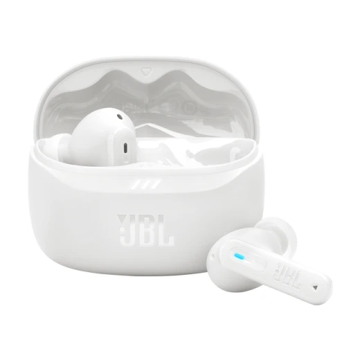 سماعات أذن لاسلكية JBL Tune Beam 2 بيضاء: إلغاء الضوضاء التكيفي وجهير نقي سماعات أذن لاسلكية JBL Tune Beam 2 بيضاء: إلغاء الضوضاء التكيفي وجهير نقي