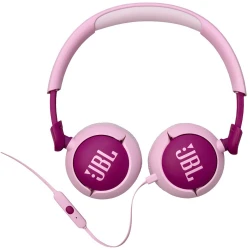 JBL JR320 Kids' On-Ear Headphones Purple with Built-in Mic