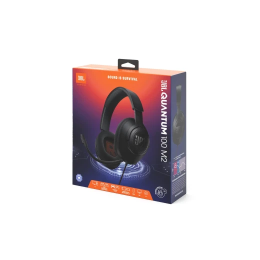 سماعة رأس JBL Quantum 100 M2 السلكية للألعاب - صوت غامر وراحة - جي بي ال - Image 4