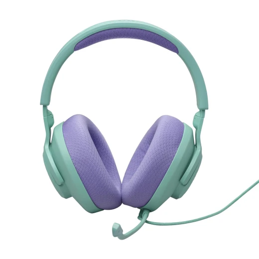 سماعة رأس JBL Quantum 100M2 للألعاب فوق الأذن (أزرق سماوي) - صوت غامر - جي بي ال - Image 3