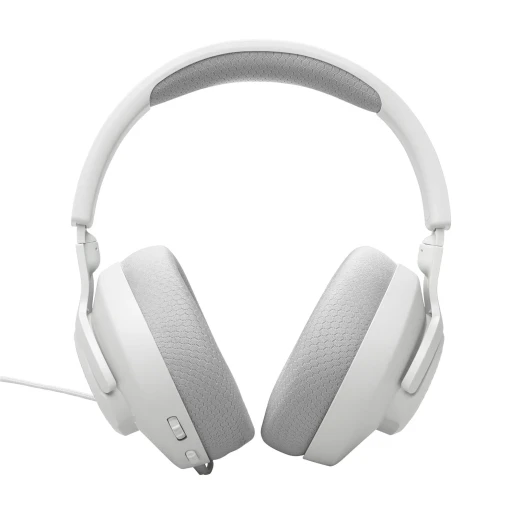 سماعة رأس JBL Quantum 100M2 للألعاب فوق الأذن بيضاء - صوت غامر - جي بي ال - Image 5