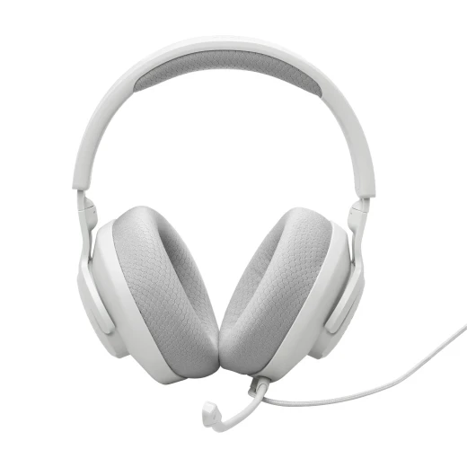 سماعة رأس JBL Quantum 100M2 للألعاب فوق الأذن بيضاء - صوت غامر - جي بي ال - Image 6