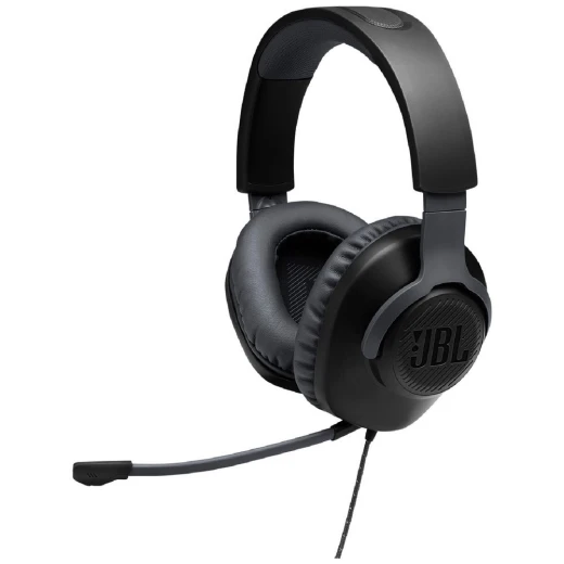 سماعة رأس JBL Quantum 100 للألعاب - صوت غامر وراحة سماعة رأس JBL Quantum 100 للألعاب - صوت غامر وراحة