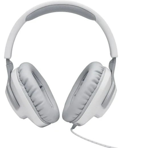 سماعة رأس JBL Quantum 100 للألعاب - أبيض - صوت غامر - جي بي ال - Image 2