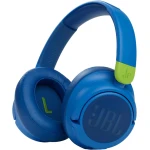 سماعات رأس JBL JR460 Kids NC بلوتوث - فوق الأذن، أزرق، ANC - جي بي ال