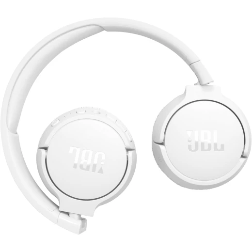 سماعات JBL Tune 670NC اللاسلكية لإلغاء الضوضاء - أبيض