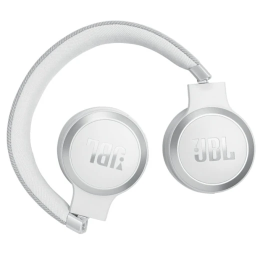 سماعات رأس JBL Live 670NC اللاسلكية على الأذن بيضاء - خاصية إلغاء الضوضاء - جي بي ال - Image 4