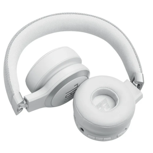 سماعات رأس JBL Live 670NC اللاسلكية على الأذن بيضاء - خاصية إلغاء الضوضاء - جي بي ال - Image 5