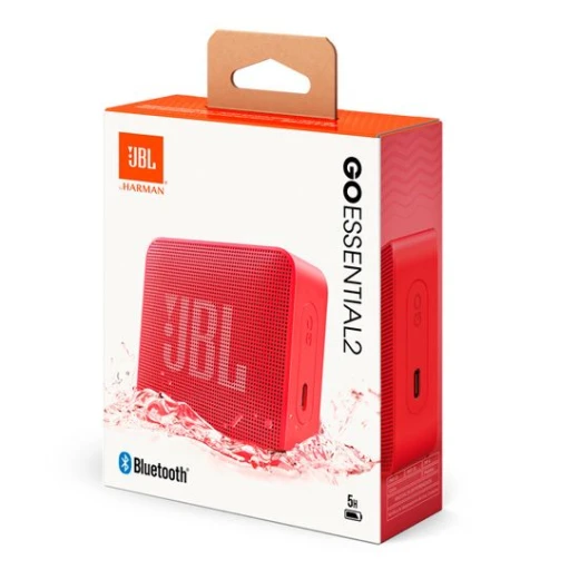 مكبر صوت بلوتوث محمول JBL Go 2 أحمر - مقاوم للماء، تصميم مضغوط - جي بي ال - Image 7
