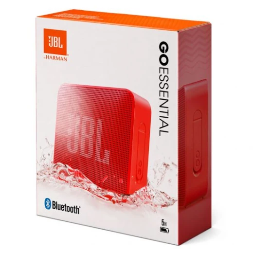 مكبر صوت JBL Go Essential محمول مقاوم للماء - أحمر - بلوتوث - جي بي ال - Image 3