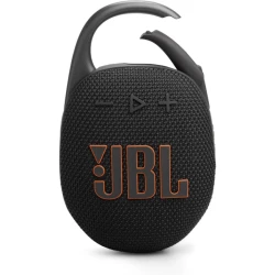 JBL Clip 5 Portable Bluetooth Speaker Black - Waterproof & Compact