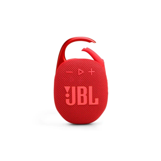 مكبر صوت بلوتوث محمول أحمر JBL Clip 5 - صغير الحجم ومتين مكبر صوت بلوتوث محمول أحمر JBL Clip 5 - صغير الحجم ومتين